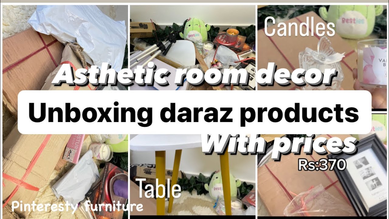 Daraz Shopping Haul 🛍️ Home Decor products with Honest reviews YouTube