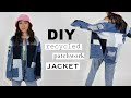 Making a Patchwork Jacket from Recycled Jeans | Sewing with @coolirpa