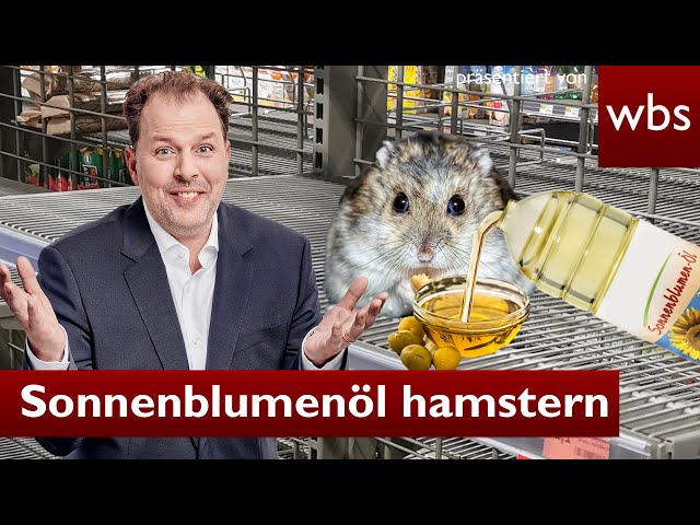 aktuell - Warnung vor Hamsterkäufen