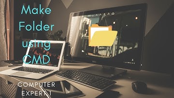 How to make folder using cmd in desktop