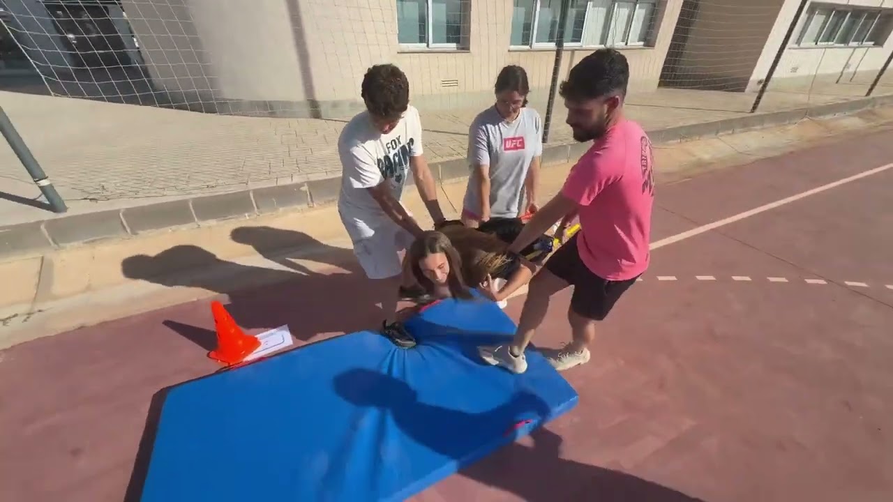 Práctica desafíos físicos cooperativos