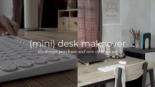 a simple desk makeover + shopee haul & new keyboard ✨| philippines screenshot 1