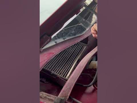Pontiac Grand Prix cabin air filter replacement - YouTube
