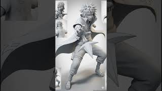 this is 3d model of minato namikage