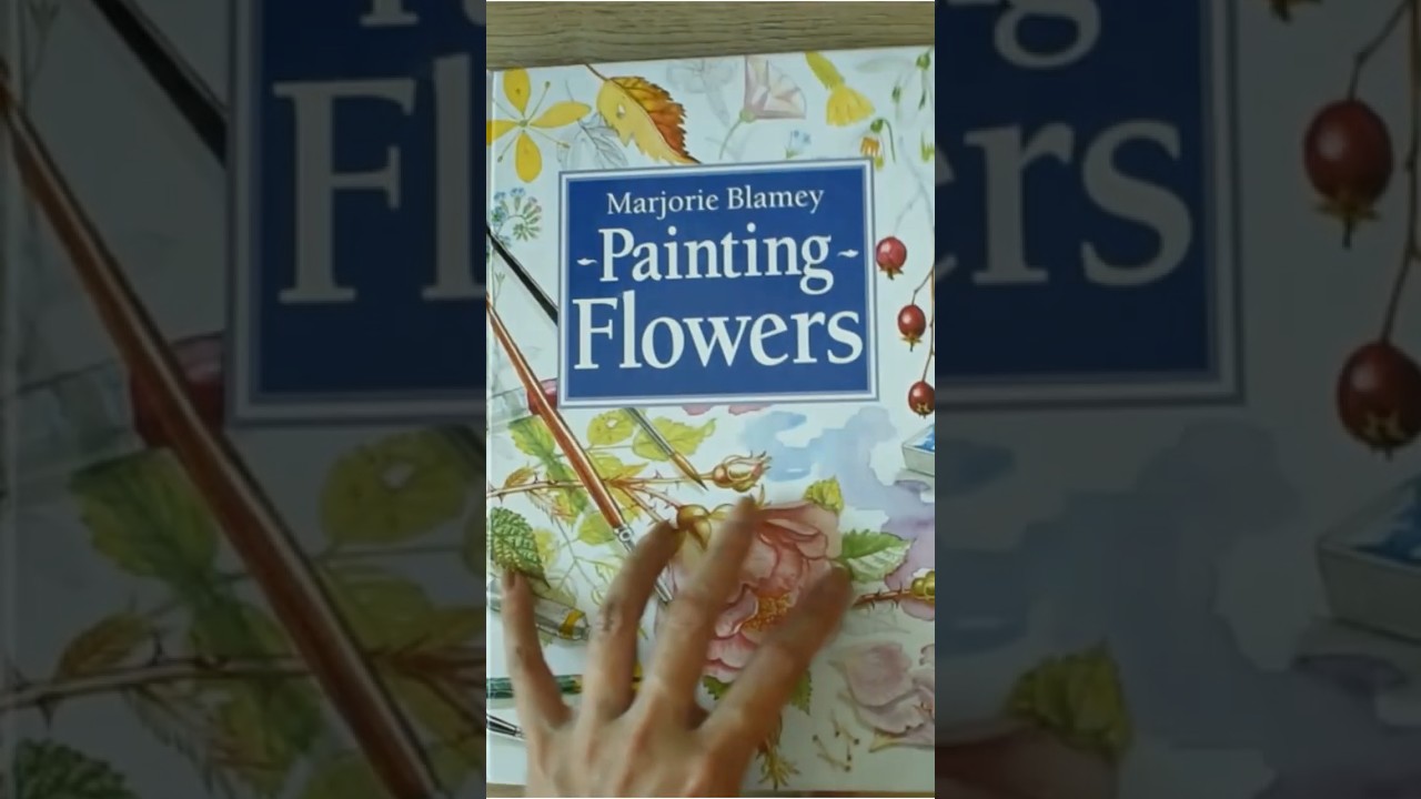 Painting flowers by Marjorie Blamey. - YouTube