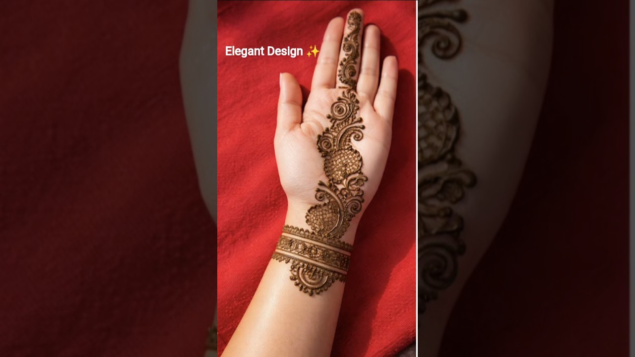 Full Hand Mehndi Design 😍 | Easy & Elegant | 