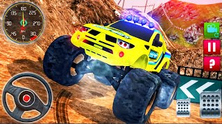 Offroad SUV 4x4 Jeep Driver Simulator - Monster Trucks Racing Mountain - Android GamePlay screenshot 1