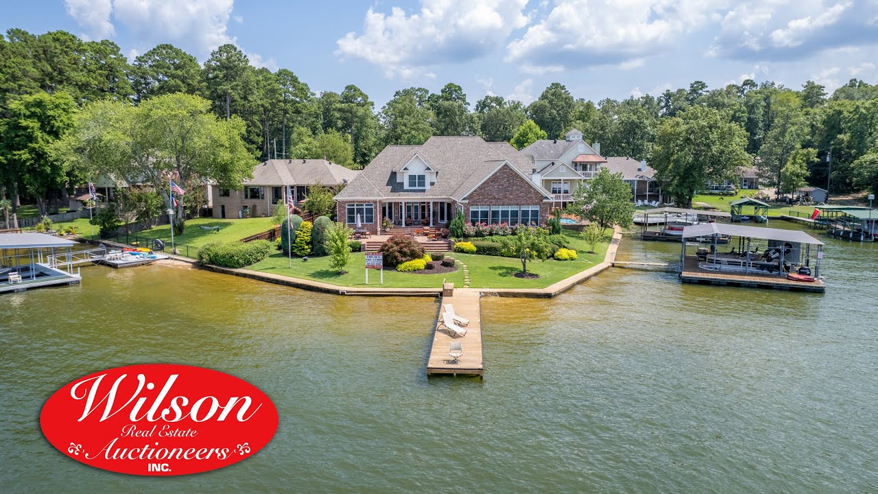 LUXURY LAKE HAMILTON REAL ESTATE AUCTION YouTube