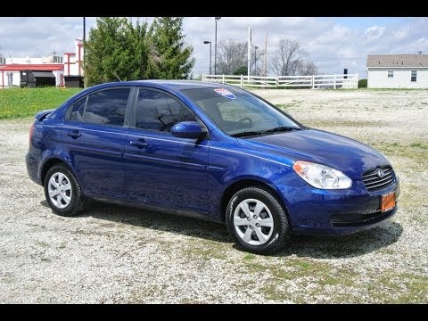 2009 Hyundai Accent GLS For Sale Dealer Dayton Troy Piqua Sidney Ohio  CP13921A