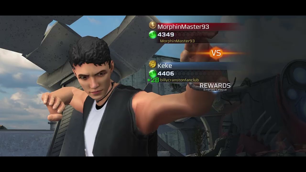 Power Rangers Legacy Wars- Gameplay Filling the corruption zone 