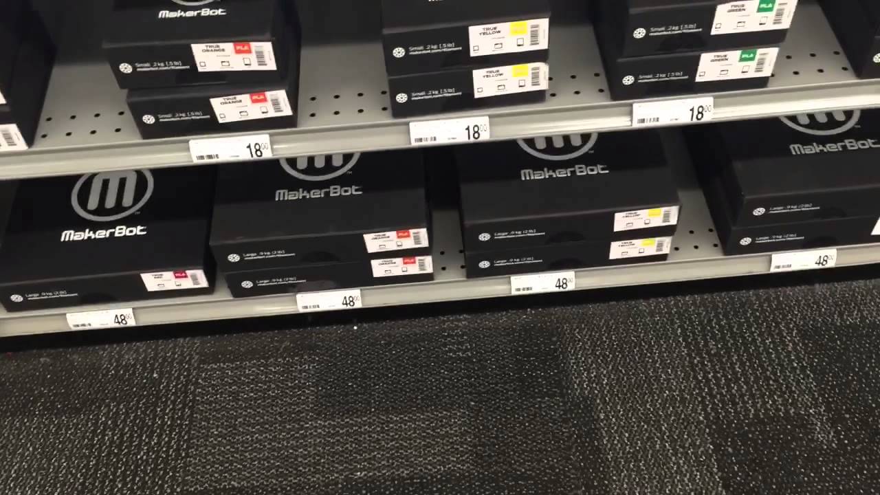 Where to buy Makerbot PLA Locally! YouTube