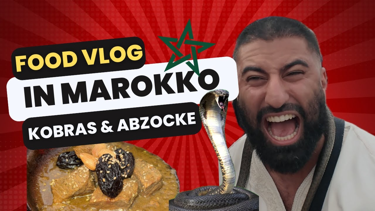 Unterwegs in Marokko | Food Vlog & Kobras 🐍 - Foris Kitchen