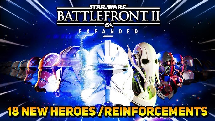 23 NEW Heroes & Reinforcements for Star Wars Battlefront 2! Battlefront  Expanded Mod (Battlefront 2) 