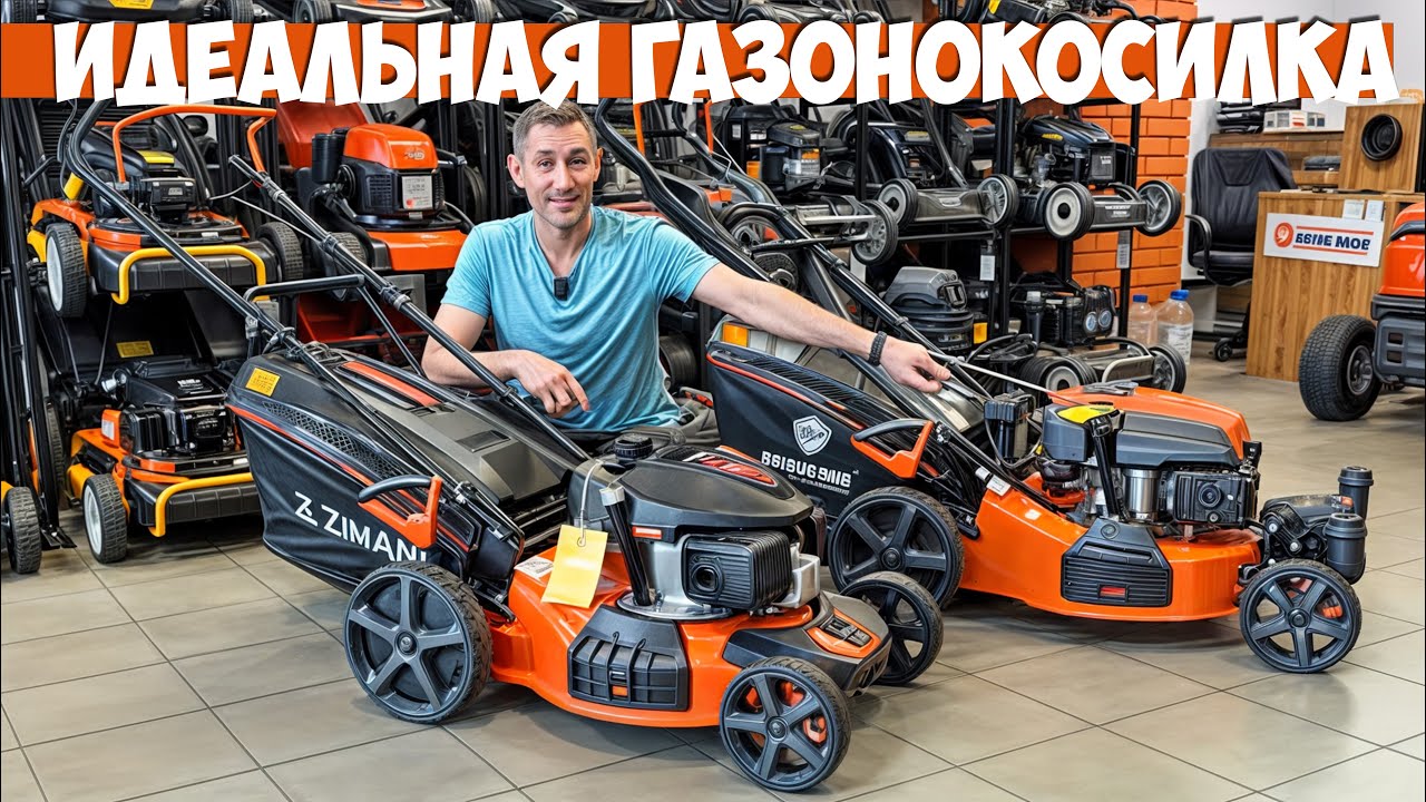 Какую газонокосилку купить и почему!