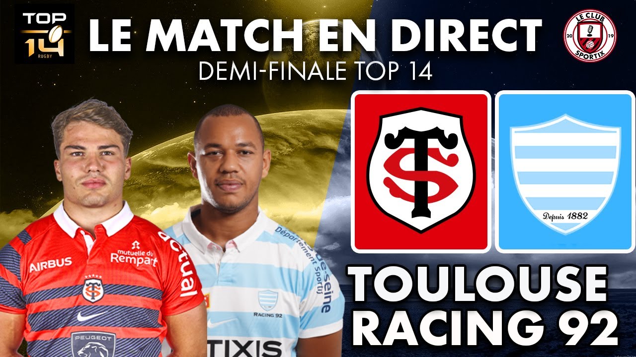 🔥 [ LIVE ] TOULOUSERACING 92 Le match en direct ( TOP 14 ) YouTube