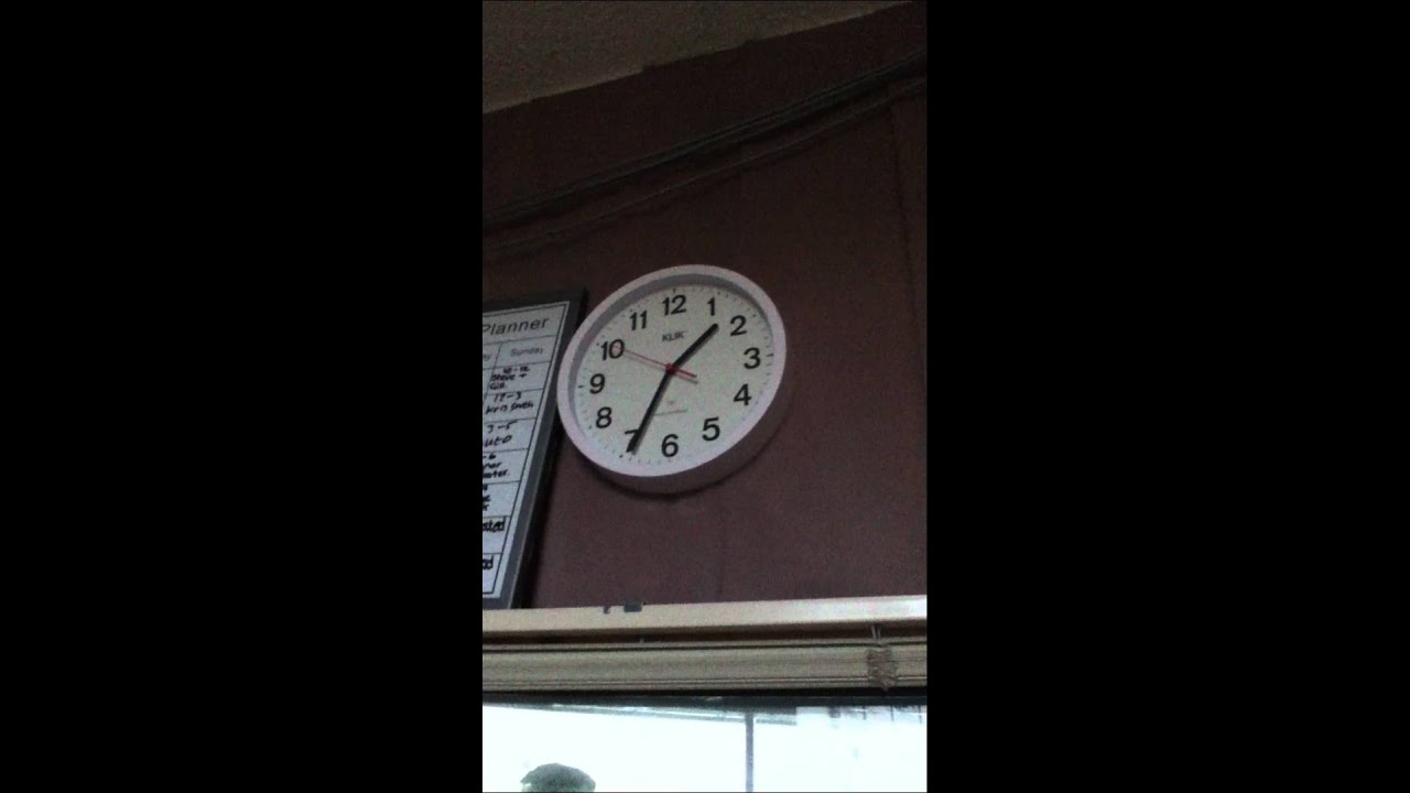 scary clock YouTube