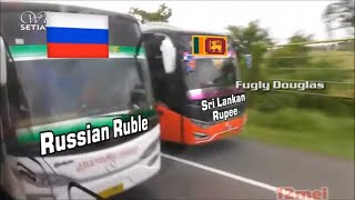 The Sri Lankan Rupee vs Russian Ruble