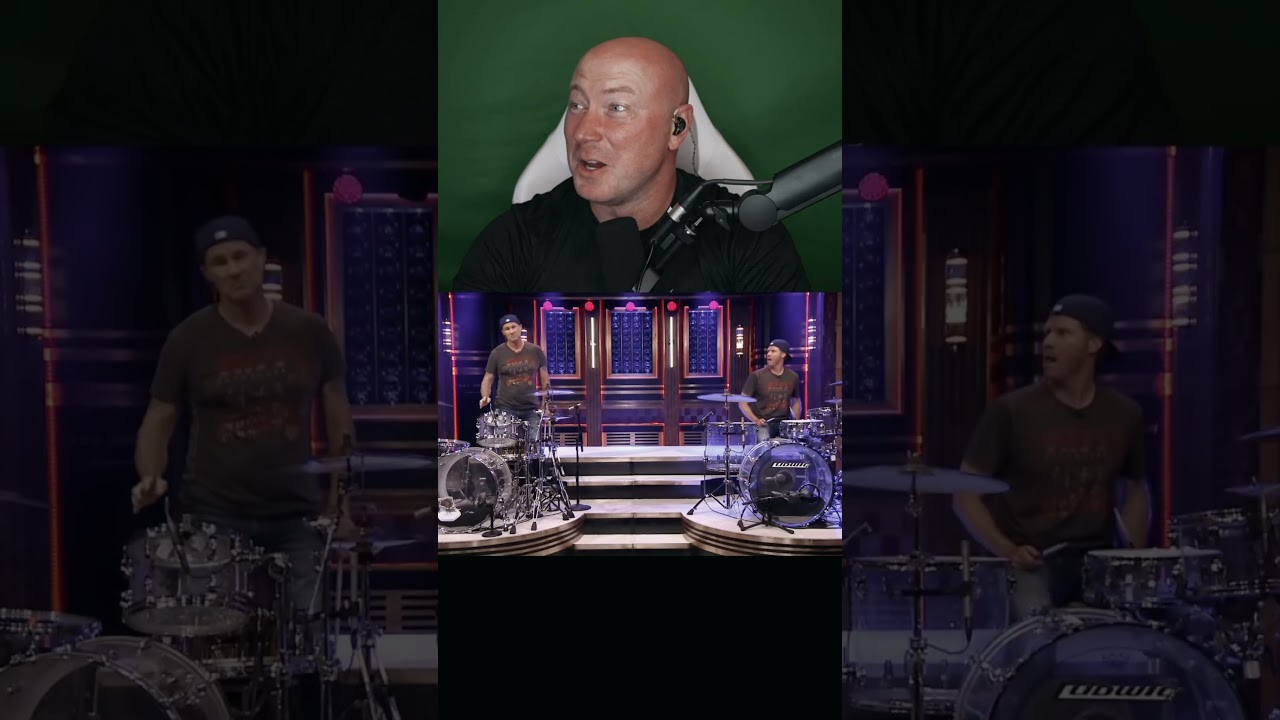 Chad smith Vs Will Ferrell drum off #shorts