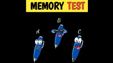 MEMORY  TEST || Riddles And Puzzle For IQ Test ||  Part 8  || #shorts #quiztime #emoji #emojifuntube