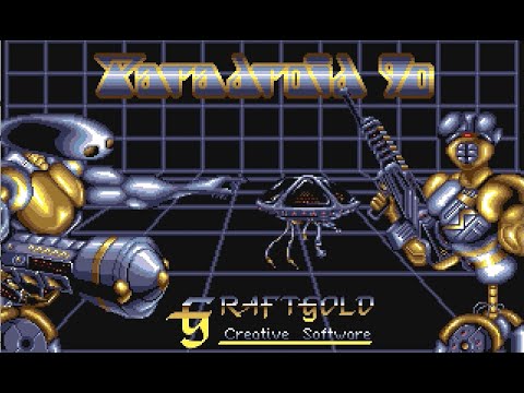 Paradroid 90 (Amiga) playthrough