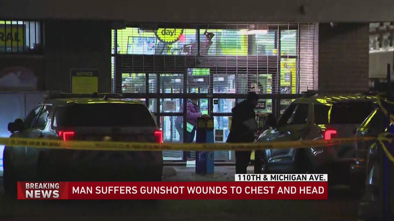 Man shot twice inside convenience store on South Side - YouTube
