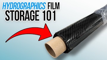 Why & How You Should Store Your Hydrographic Film | Liquid Concepts | Weekly Tips and Tricks