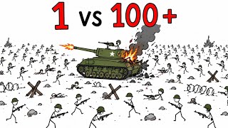 Audis Murphy: 1 Man vs 6 Tanks & 250 Soldiers 