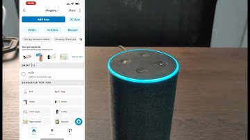 Alexa - How to Add and Delete Items in a Shopping List (Voice Command Demo)