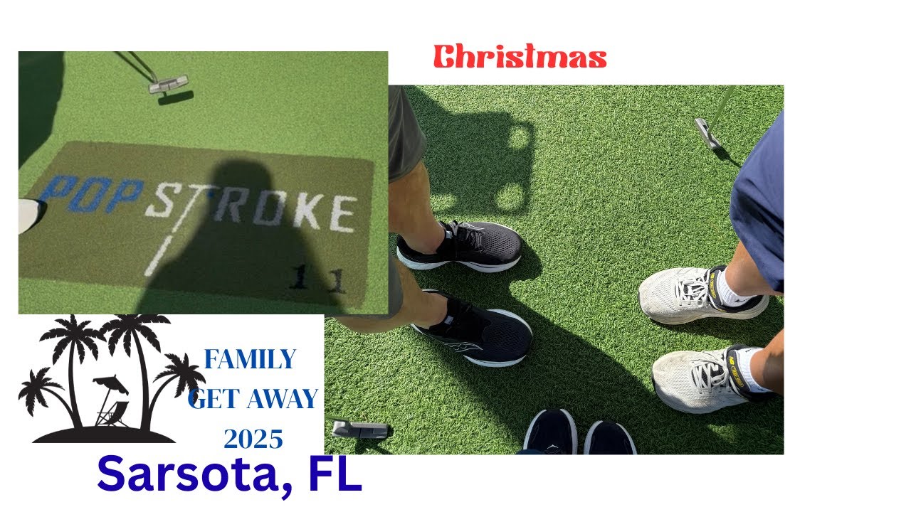 PopStroke Miniature Golf Course Holiday Get-away 2025