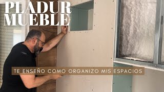 Ideas sobre montaje de muebles decorativos con Pladur