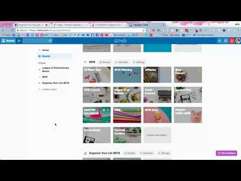Organize Your Life with Trello   Provide Feedback FBL - YouTube