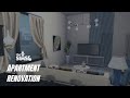 I Renovated a San Myshuno Apartment Using Custom Content! | Sims 4 CC Makeover