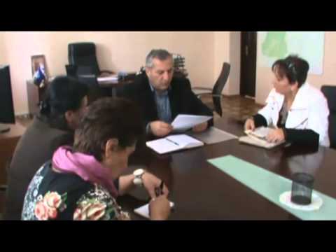 გამგებელის შეხვედრა დუშეთის I საჯარო სკოლის მხარეთმცოდნეობის წრის წევრებთან