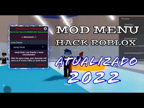 HACK DE ROBLOX ATUALIZADO - 2022 MOD MENU