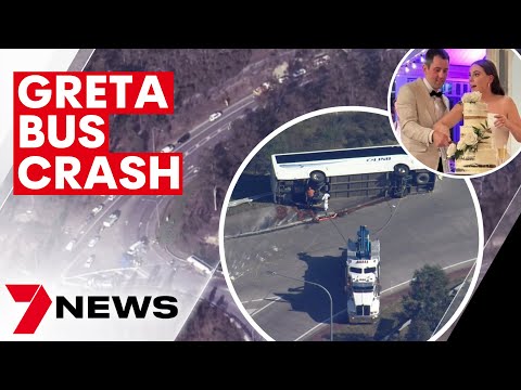 Bus driver charged after fatal bus crash at greta in the new south wales hunter valley | 7news