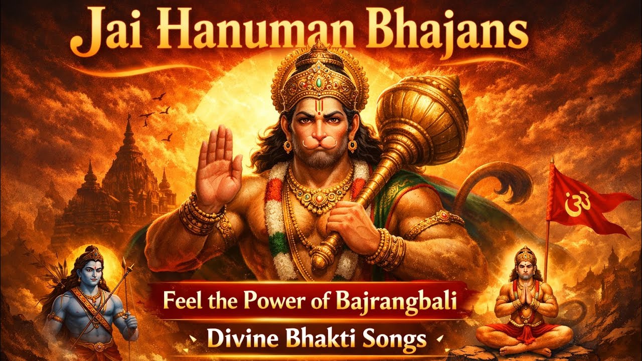 🙏 Jai Hanuman Bhajans | Powerful Hanuman Devotional Songs | Bajrangbali Bhakti 🙏