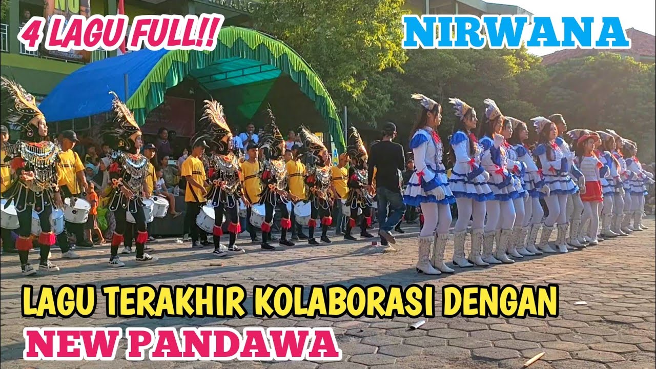 Bersama New Pandawa‼️Drumband NIRWANA Live Di MTS MA NU Mranggen Demak