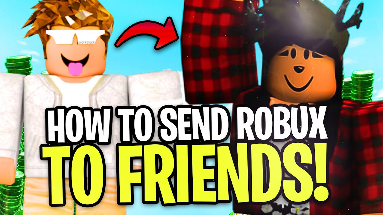 How To Donate Robux To Your Friends