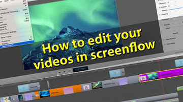 Screenflow 5 Tutorial   How to cut and edit in screenflow