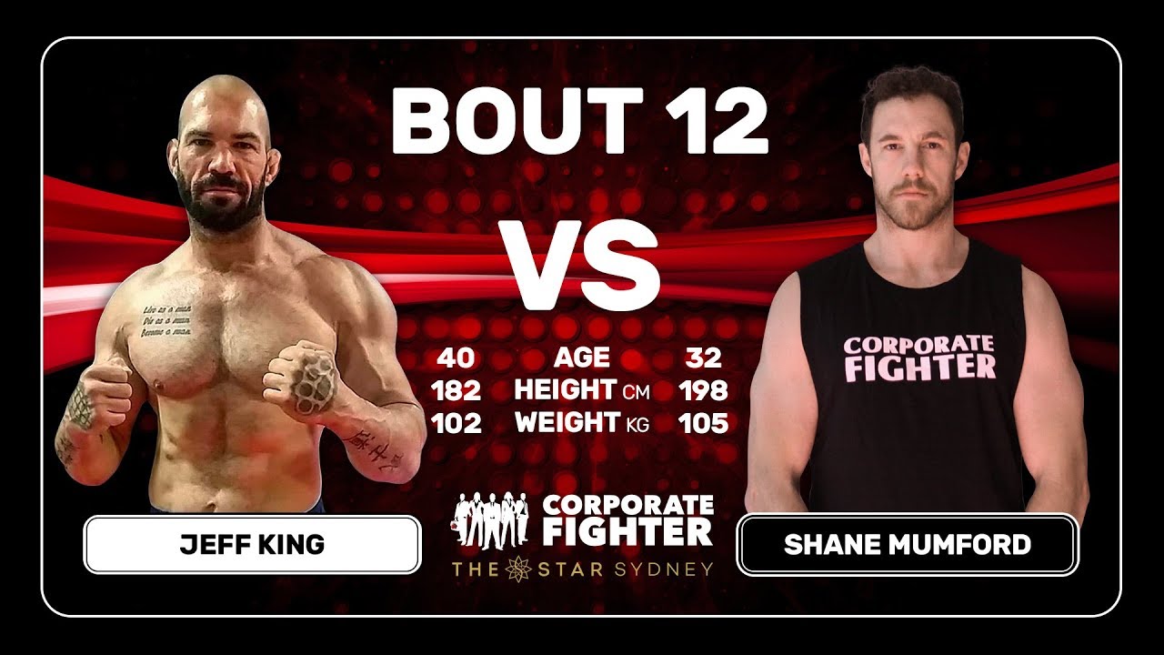 Corporate Fighter 38 - Jeff King v Shane Mumford (Pro Bout)