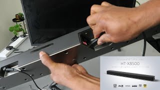 How to Connect Sony Soundbar (HT -X8500) To TV With HDMI ARC