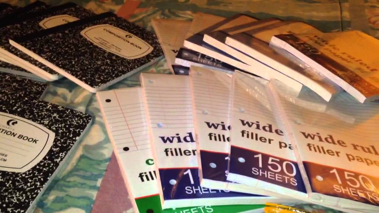 School Supplies Wasted Kmart YouTube