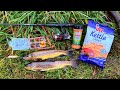 Brown Trout Catch n&#39; Cook - Chip-Crusted Fish!