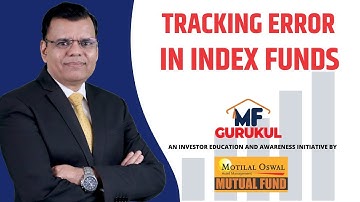What is Tracking Error in Index Funds?