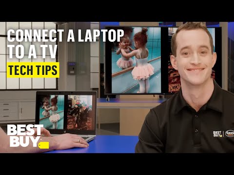 How to Connect a Laptop to a TV - Tech Tips from Best Buy