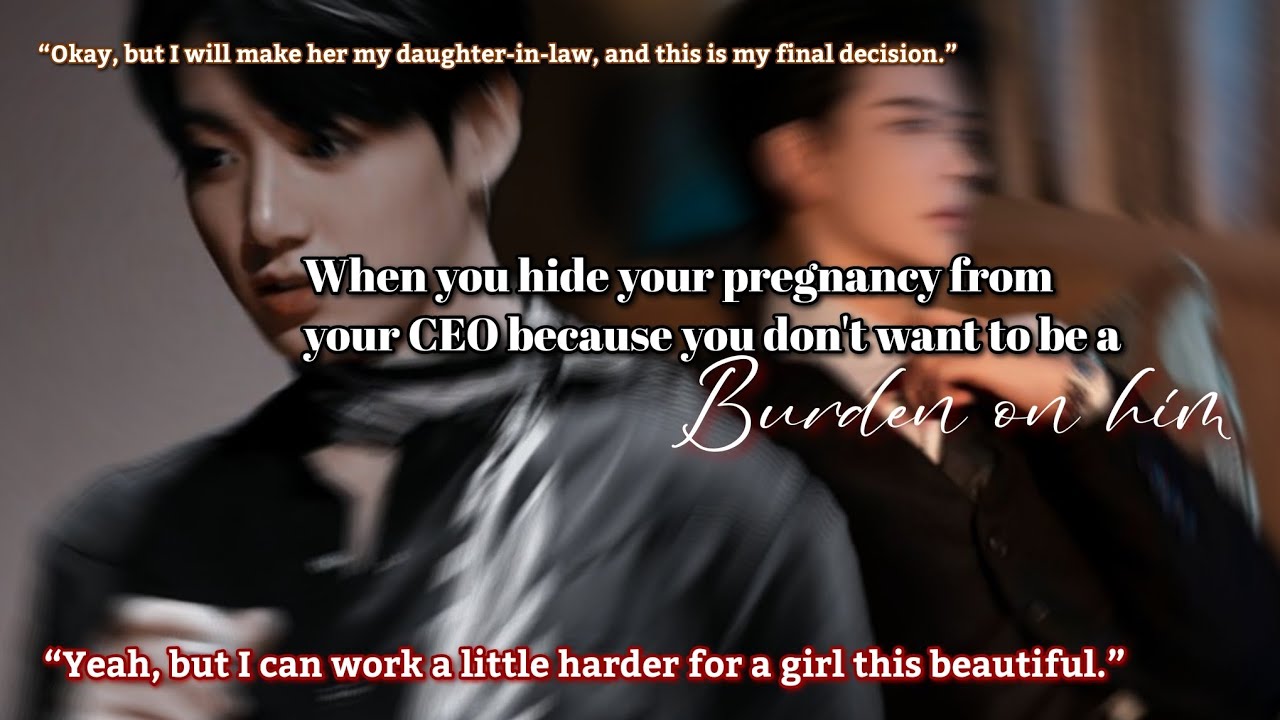 When you hide your pregnancy from your CEO because you don't want to be a burden on him