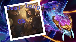 Lor the path of champions Aurelion sol 4 star with 3 Leblanc loop!?