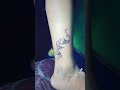 Birds tattoo desing leg girls Allen3dtattoohouse