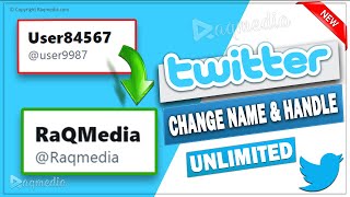 How To Change Your Twitter Display Name and @ Handle