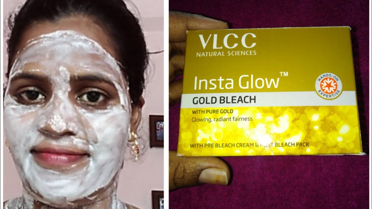 how to bleach face at homeVLCC gold bleach VLCC gold bleach at home